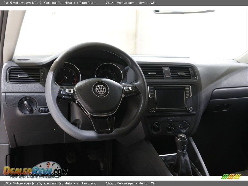 Dashboard of 2016 Volkswagen Jetta S Photo #6