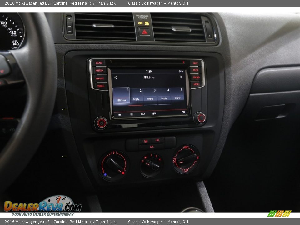 Controls of 2016 Volkswagen Jetta S Photo #9