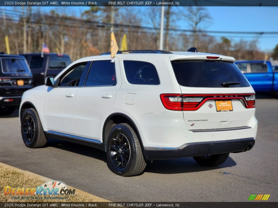 2020 Dodge Durango SXT AWD White Knuckle / Black Photo #16