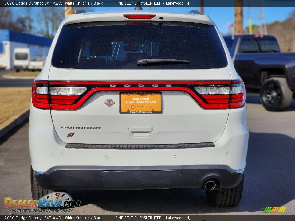 2020 Dodge Durango SXT AWD White Knuckle / Black Photo #18