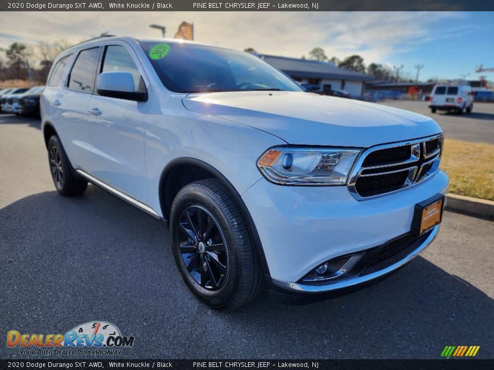 2020 Dodge Durango SXT AWD White Knuckle / Black Photo #21