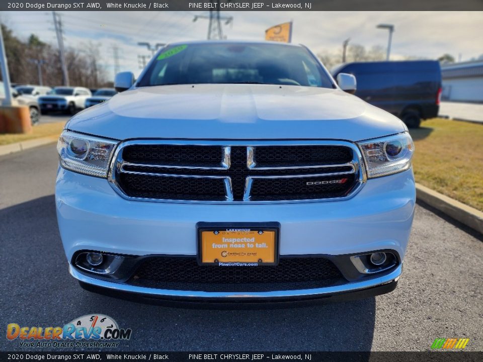 2020 Dodge Durango SXT AWD White Knuckle / Black Photo #22