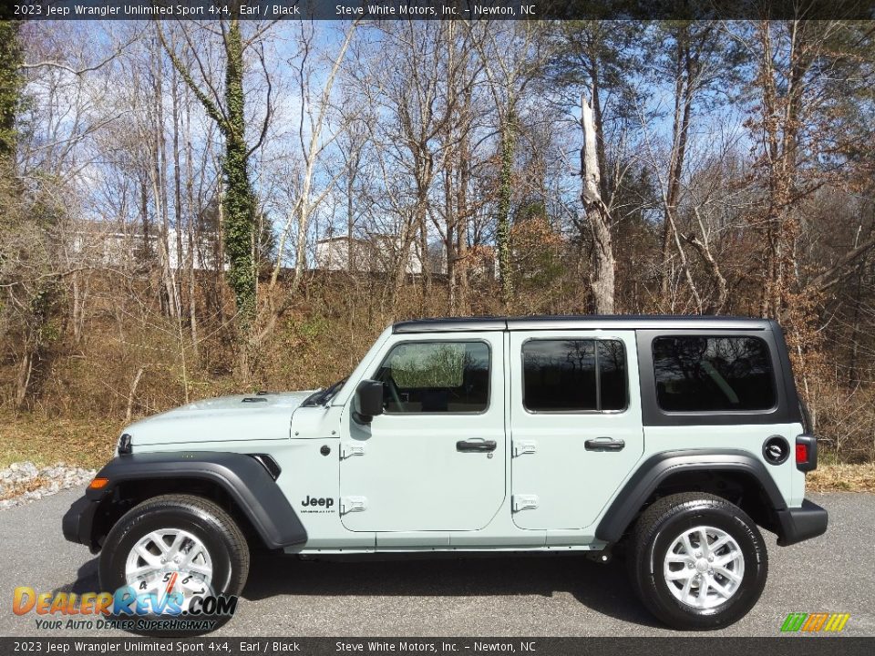 2023 Jeep Wrangler Unlimited Sport 4x4 Earl / Black Photo #1