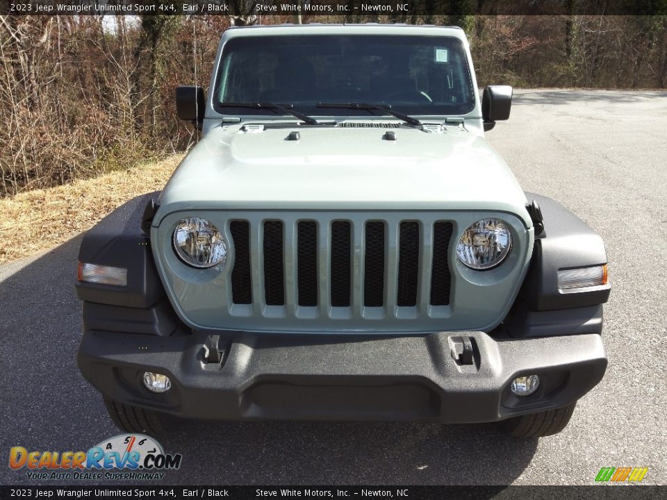 2023 Jeep Wrangler Unlimited Sport 4x4 Earl / Black Photo #3