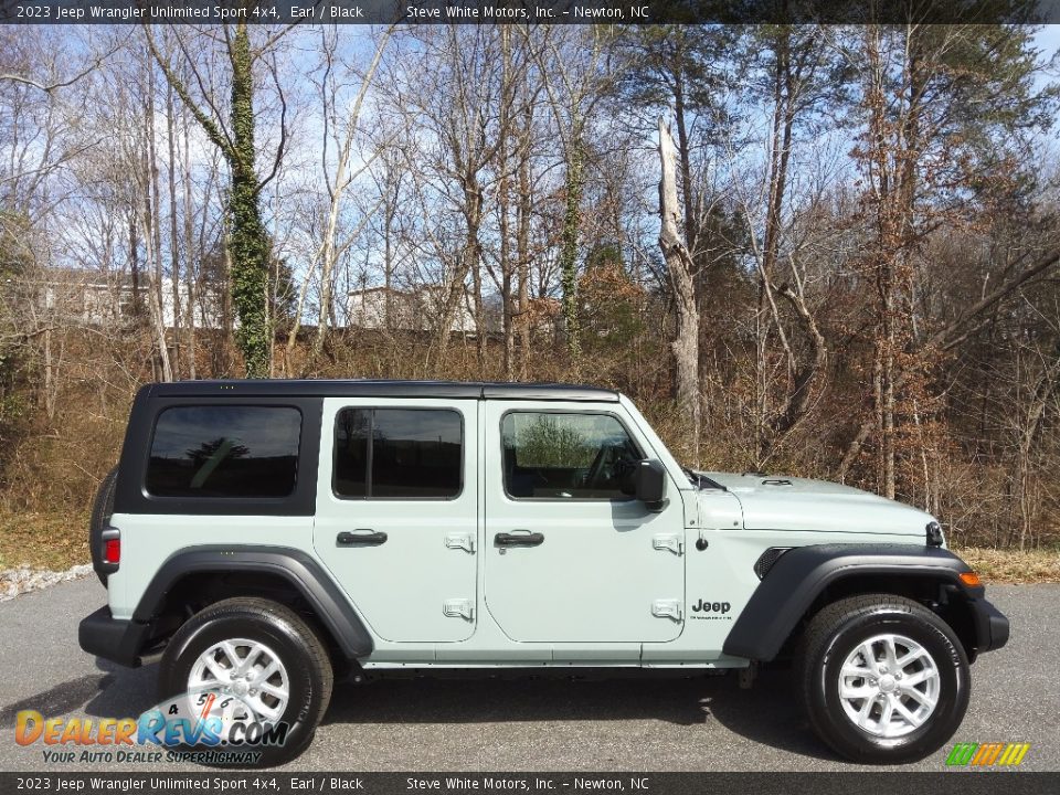 2023 Jeep Wrangler Unlimited Sport 4x4 Earl / Black Photo #5