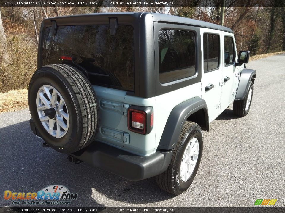 2023 Jeep Wrangler Unlimited Sport 4x4 Earl / Black Photo #6