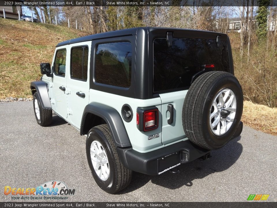 2023 Jeep Wrangler Unlimited Sport 4x4 Earl / Black Photo #8