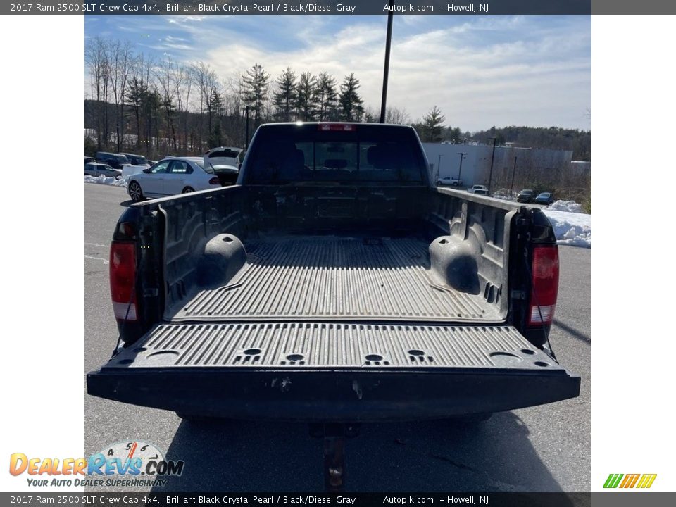 2017 Ram 2500 SLT Crew Cab 4x4 Brilliant Black Crystal Pearl / Black/Diesel Gray Photo #19