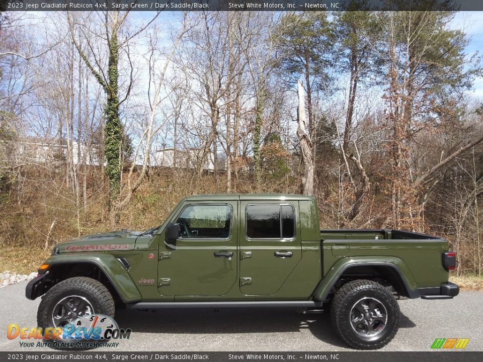 Sarge Green 2023 Jeep Gladiator Rubicon 4x4 Photo #1