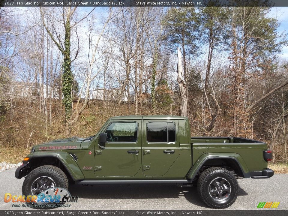 Sarge Green 2023 Jeep Gladiator Rubicon 4x4 Photo #1