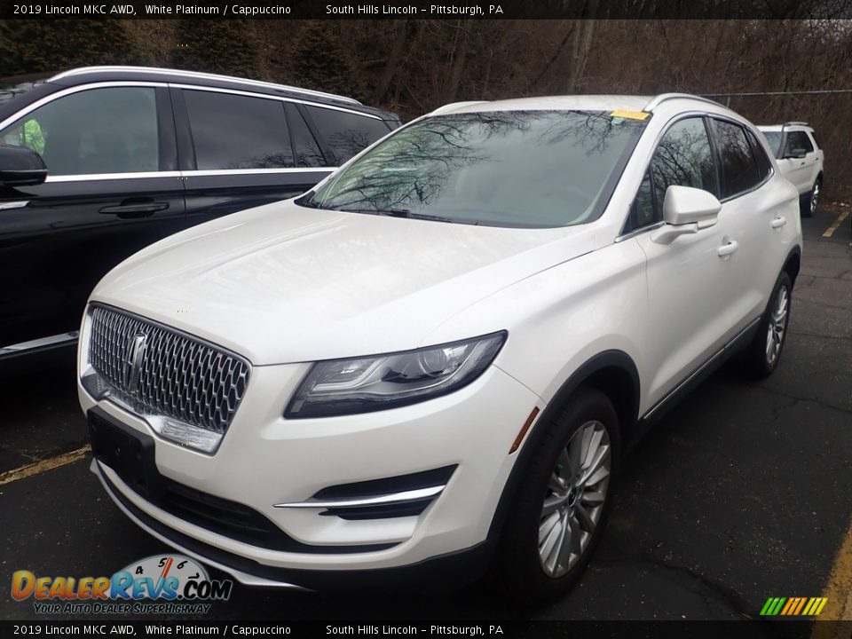 2019 Lincoln MKC AWD White Platinum / Cappuccino Photo #1