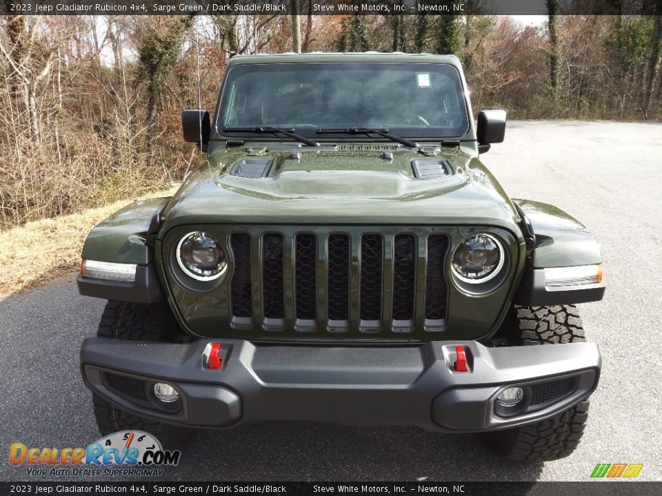 2023 Jeep Gladiator Rubicon 4x4 Sarge Green / Dark Saddle/Black Photo #3