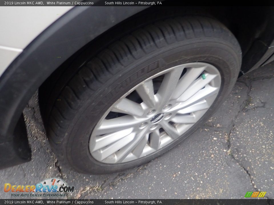 2019 Lincoln MKC AWD White Platinum / Cappuccino Photo #5