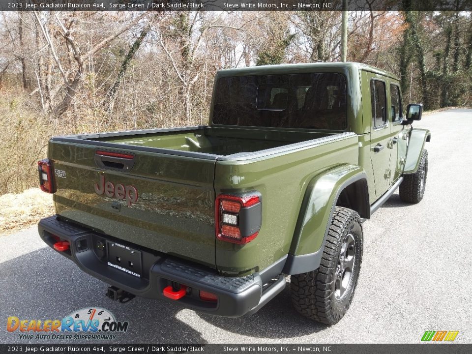 2023 Jeep Gladiator Rubicon 4x4 Sarge Green / Dark Saddle/Black Photo #6