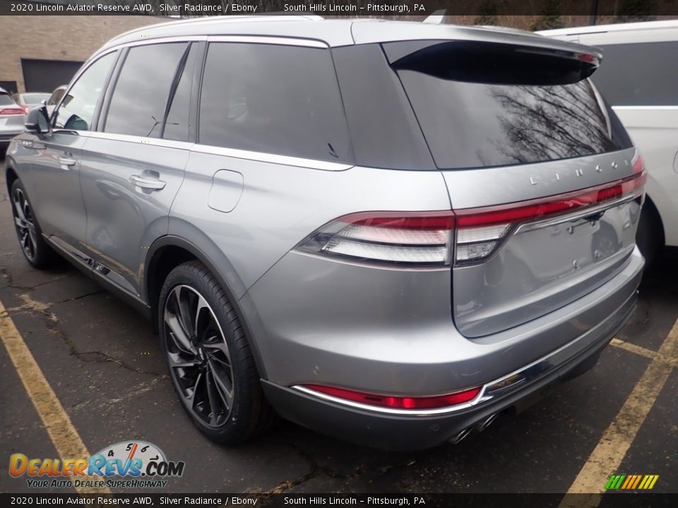 2020 Lincoln Aviator Reserve AWD Silver Radiance / Ebony Photo #2