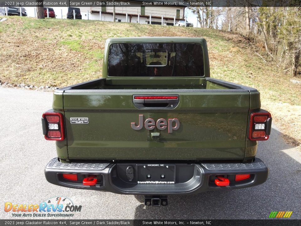 2023 Jeep Gladiator Rubicon 4x4 Sarge Green / Dark Saddle/Black Photo #7