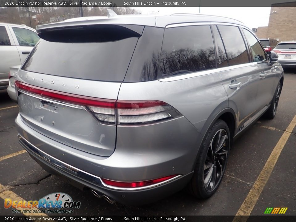 2020 Lincoln Aviator Reserve AWD Silver Radiance / Ebony Photo #3