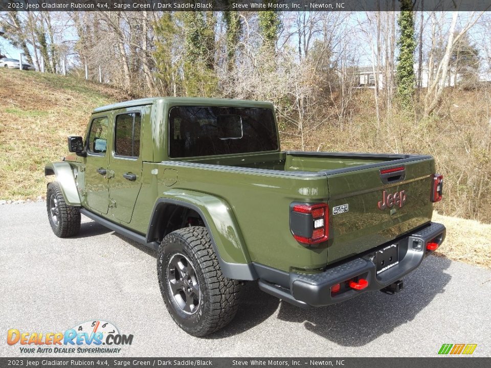 2023 Jeep Gladiator Rubicon 4x4 Sarge Green / Dark Saddle/Black Photo #9