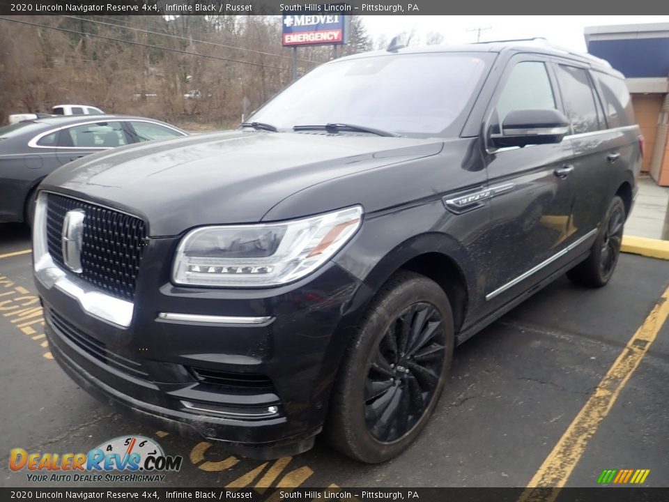 2020 Lincoln Navigator Reserve 4x4 Infinite Black / Russet Photo #1