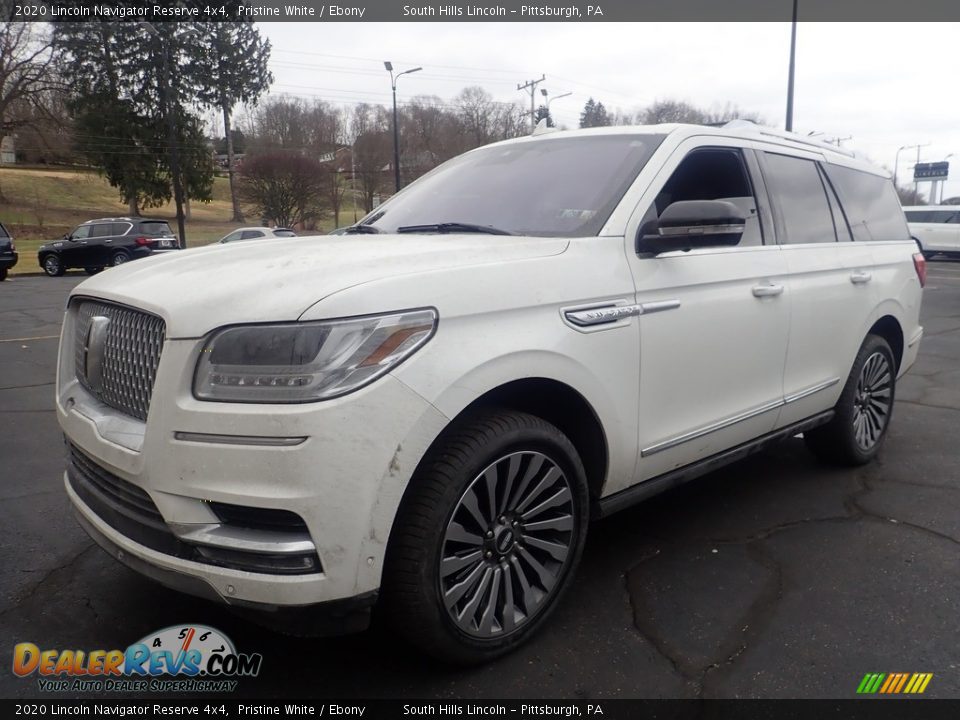 2020 Lincoln Navigator Reserve 4x4 Pristine White / Ebony Photo #1