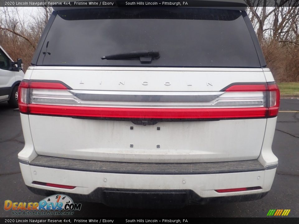 2020 Lincoln Navigator Reserve 4x4 Pristine White / Ebony Photo #3