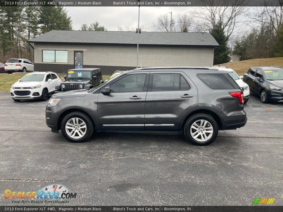 2019 Ford Explorer XLT 4WD Magnetic / Medium Black Photo #1