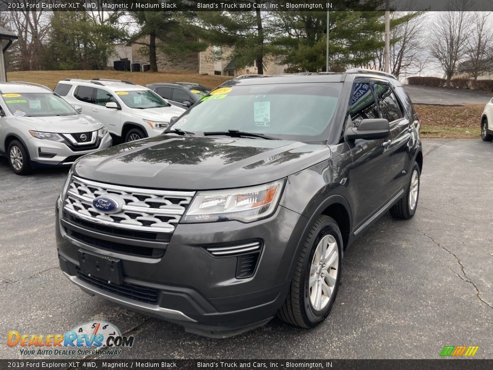 2019 Ford Explorer XLT 4WD Magnetic / Medium Black Photo #2