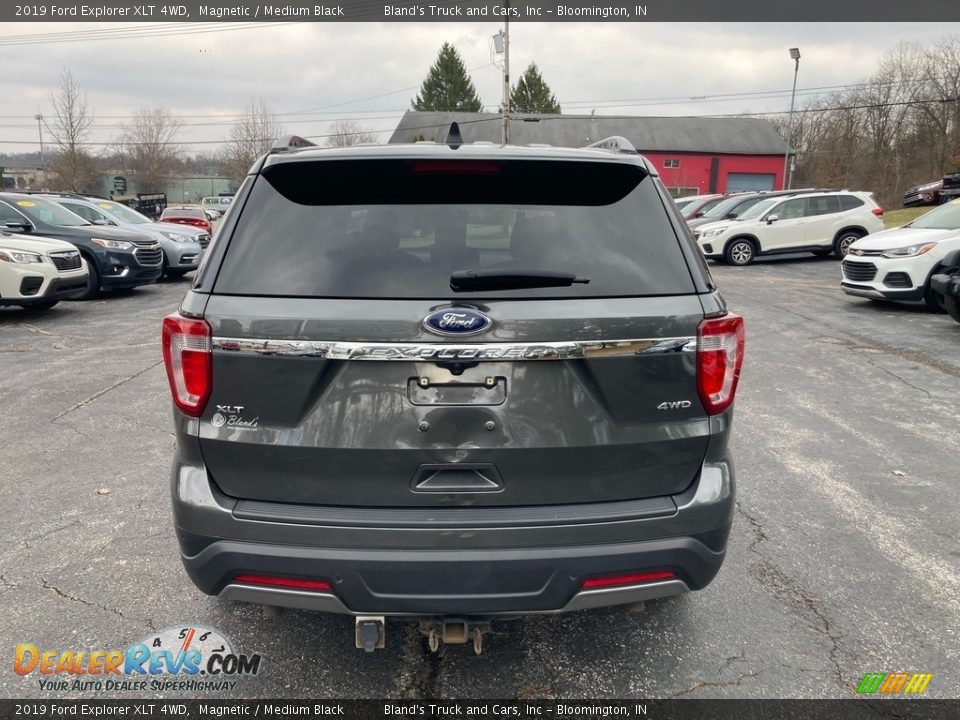 2019 Ford Explorer XLT 4WD Magnetic / Medium Black Photo #4