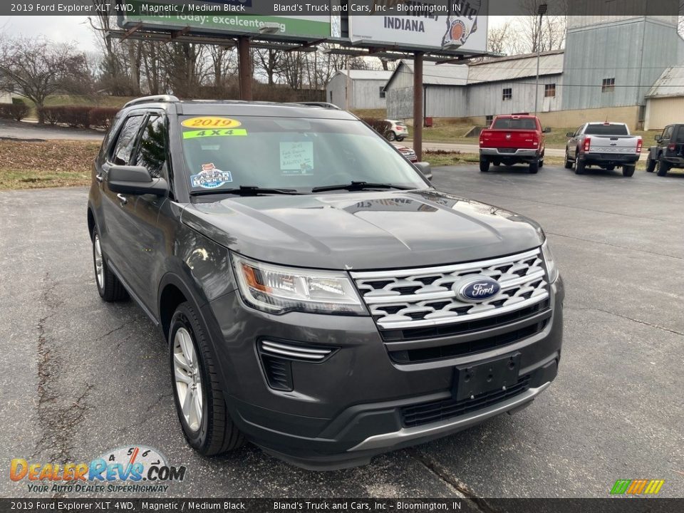 2019 Ford Explorer XLT 4WD Magnetic / Medium Black Photo #7