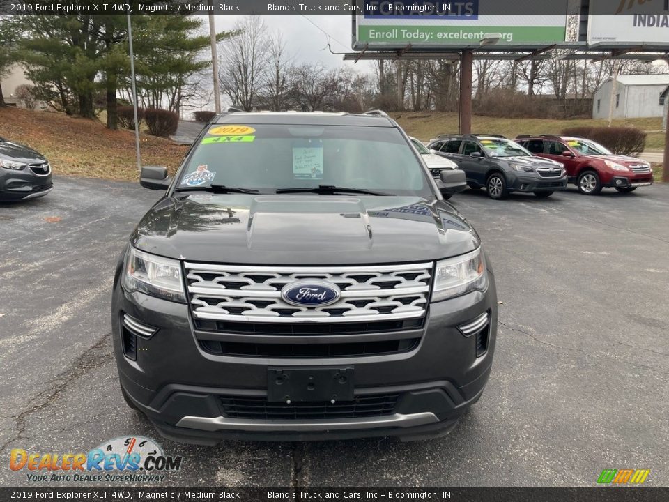 2019 Ford Explorer XLT 4WD Magnetic / Medium Black Photo #8