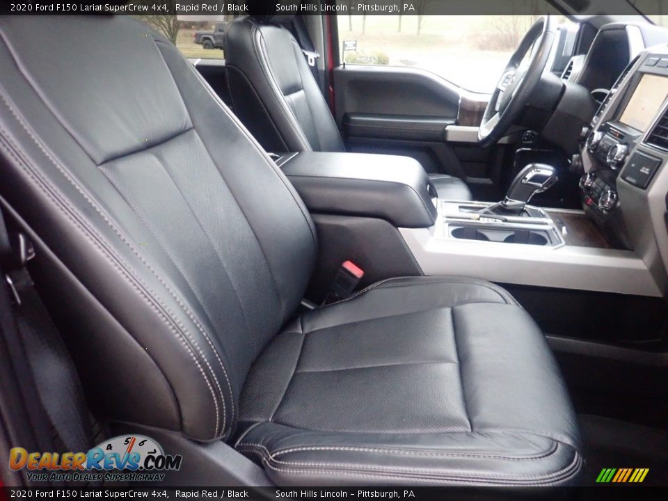 Front Seat of 2020 Ford F150 Lariat SuperCrew 4x4 Photo #10