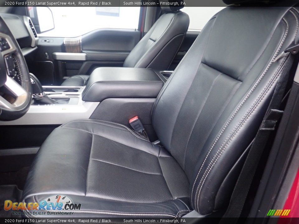 Front Seat of 2020 Ford F150 Lariat SuperCrew 4x4 Photo #14