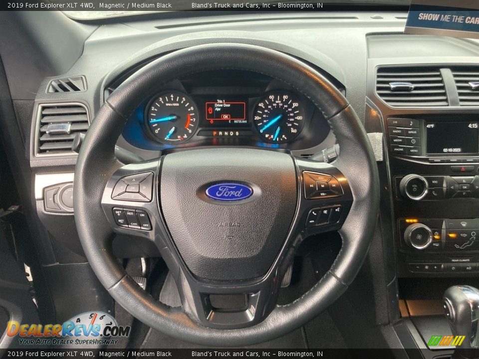 2019 Ford Explorer XLT 4WD Magnetic / Medium Black Photo #19