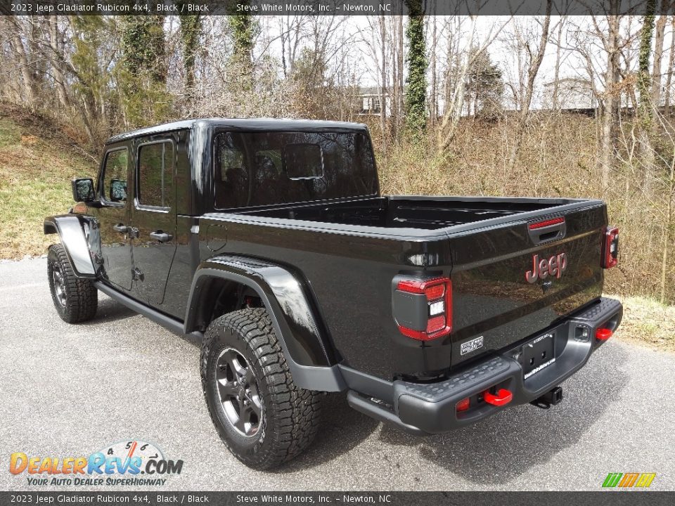 2023 Jeep Gladiator Rubicon 4x4 Black / Black Photo #9