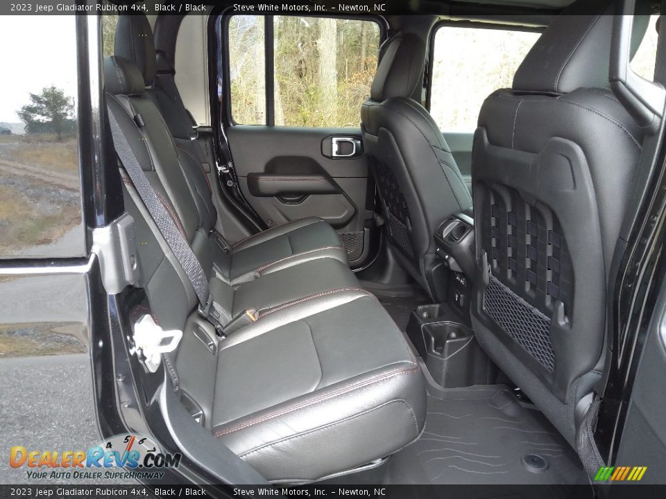 Rear Seat of 2023 Jeep Gladiator Rubicon 4x4 Photo #16