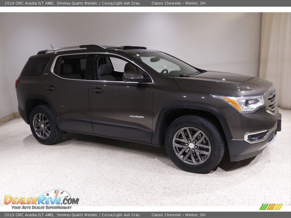 2019 GMC Acadia SLT AWD Smokey Quartz Metallic / Cocoa/Light Ash Gray Photo #1