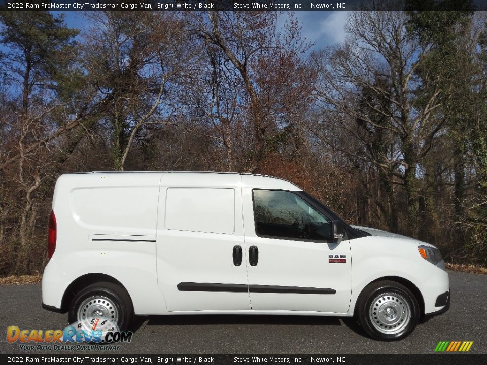 2022 Ram ProMaster City Tradesman Cargo Van Bright White / Black Photo #5