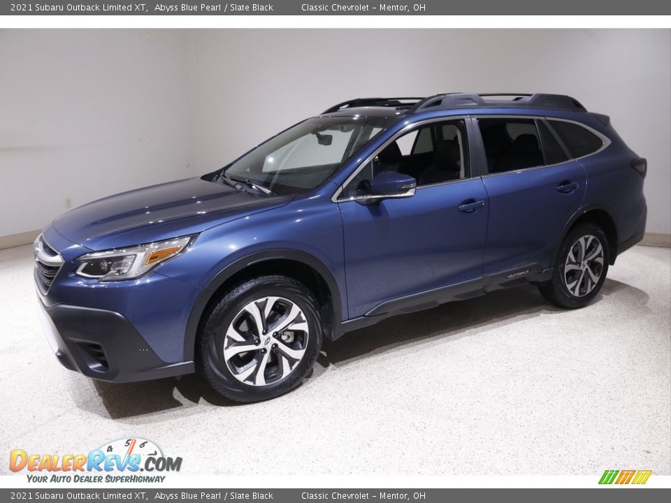 2021 Subaru Outback Limited XT Abyss Blue Pearl / Slate Black Photo #3