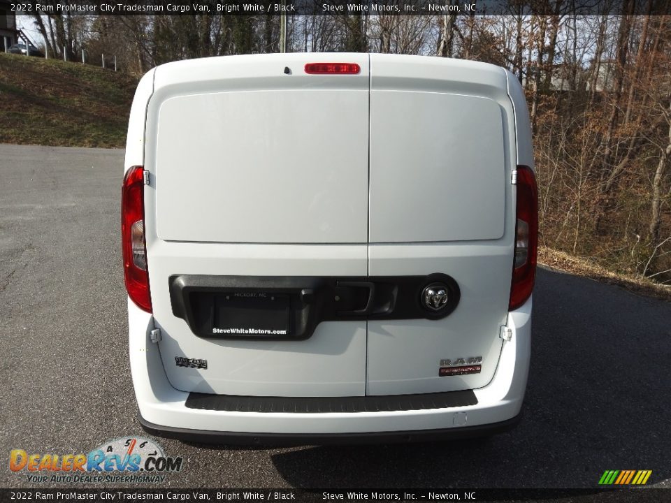 2022 Ram ProMaster City Tradesman Cargo Van Bright White / Black Photo #7