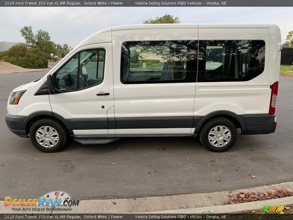 2016 Ford Transit 150 Van XL MR Regular Oxford White / Pewter Photo #9