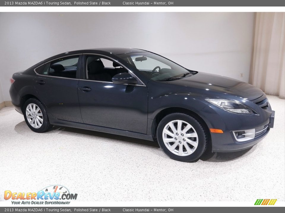 2013 Mazda MAZDA6 i Touring Sedan Polished Slate / Black Photo #1