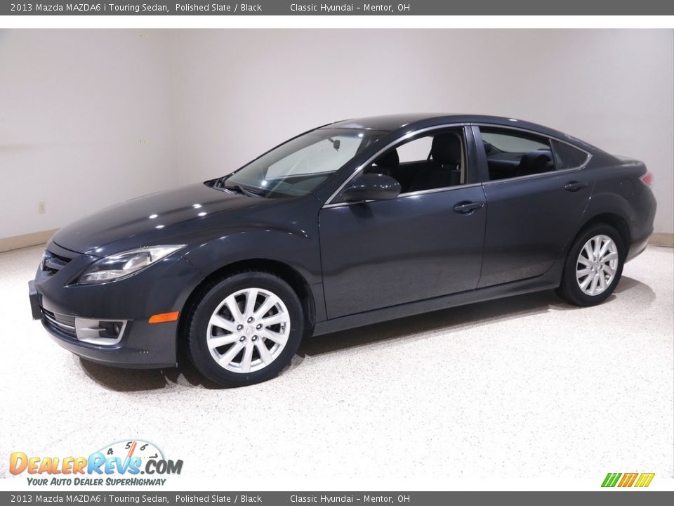 2013 Mazda MAZDA6 i Touring Sedan Polished Slate / Black Photo #3