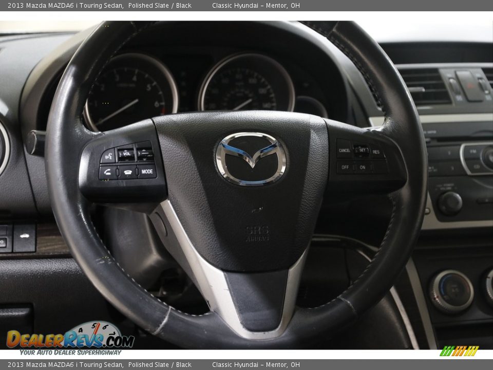 2013 Mazda MAZDA6 i Touring Sedan Polished Slate / Black Photo #7