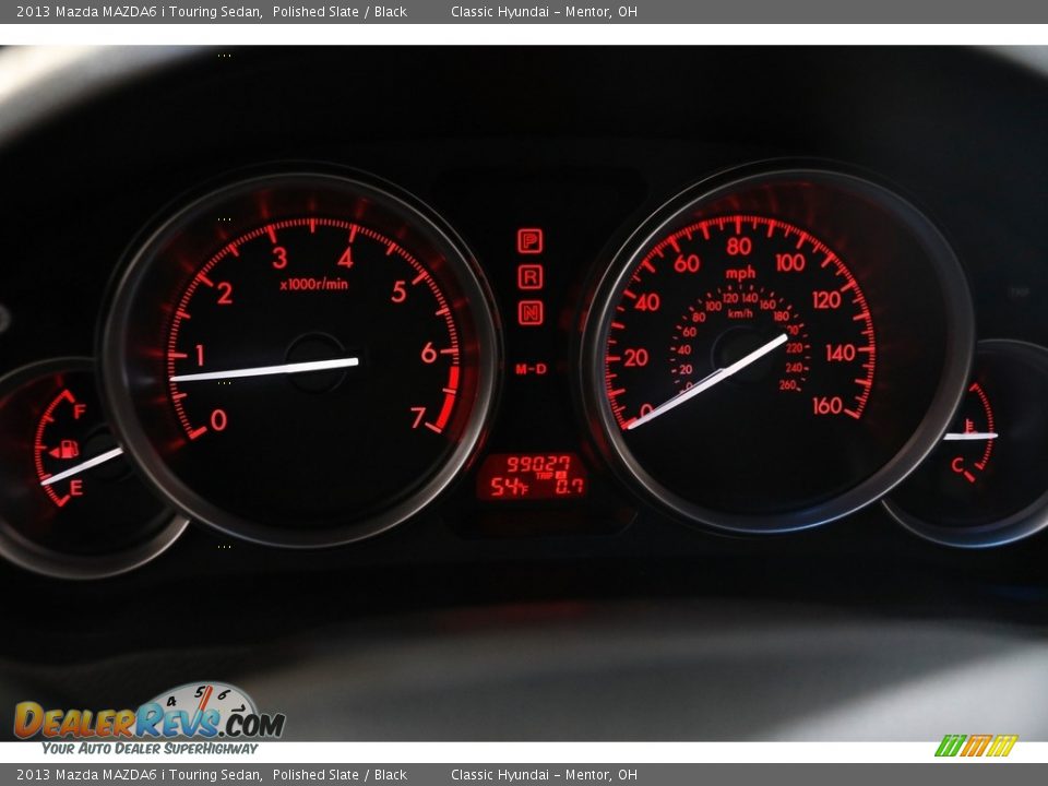 2013 Mazda MAZDA6 i Touring Sedan Polished Slate / Black Photo #8