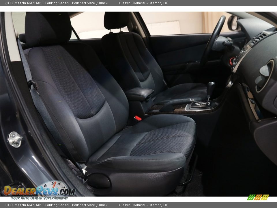 2013 Mazda MAZDA6 i Touring Sedan Polished Slate / Black Photo #14