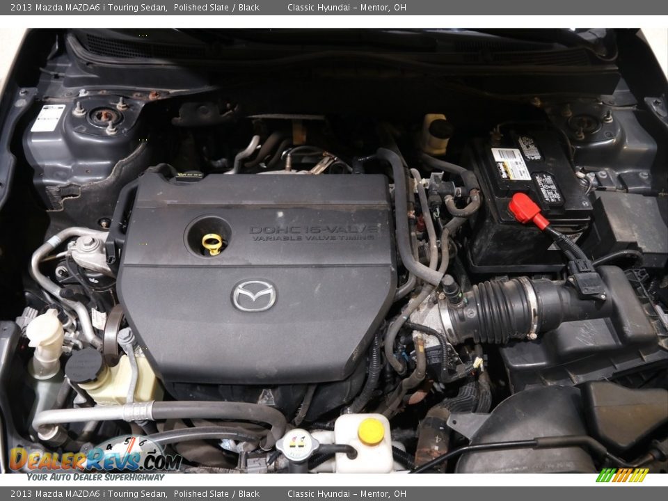 2013 Mazda MAZDA6 i Touring Sedan Polished Slate / Black Photo #18