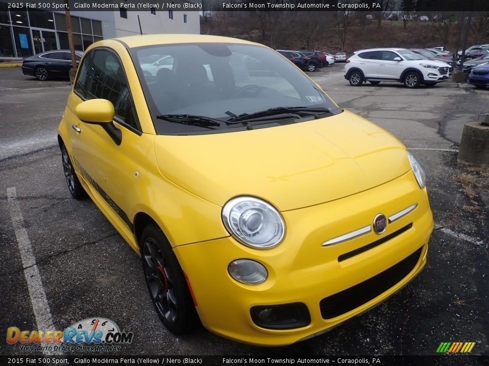 Giallo Moderna Perla (Yellow) 2015 Fiat 500 Sport Photo #5