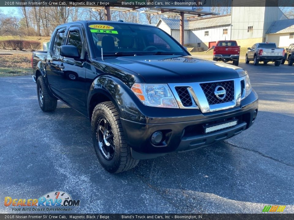 Magnetic Black 2018 Nissan Frontier SV Crew Cab Photo #7