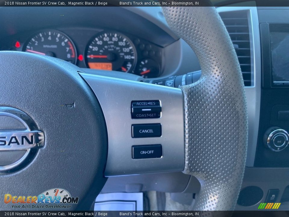 2018 Nissan Frontier SV Crew Cab Steering Wheel Photo #19