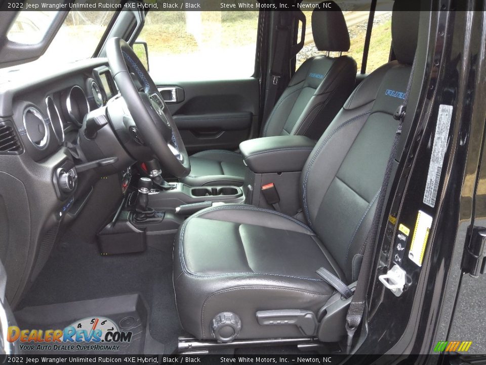Front Seat of 2022 Jeep Wrangler Unlimited Rubicon 4XE Hybrid Photo #13